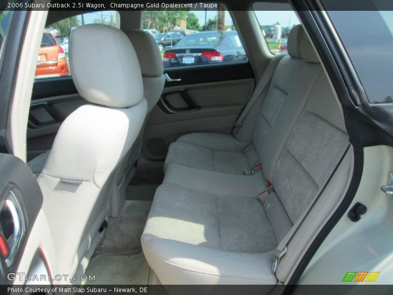 Champagne Gold Opalescent / Taupe 2006 Subaru Outback 2.5i Wagon