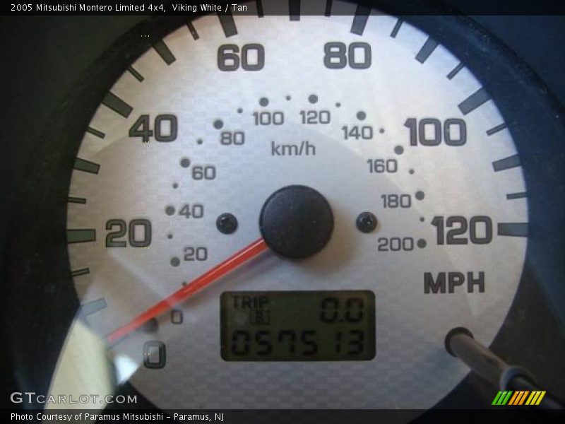 Viking White / Tan 2005 Mitsubishi Montero Limited 4x4