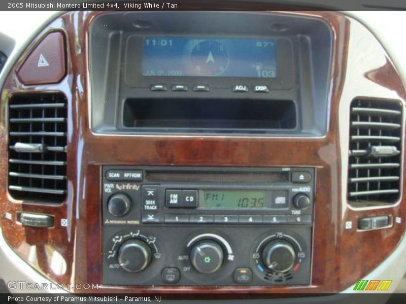 Viking White / Tan 2005 Mitsubishi Montero Limited 4x4