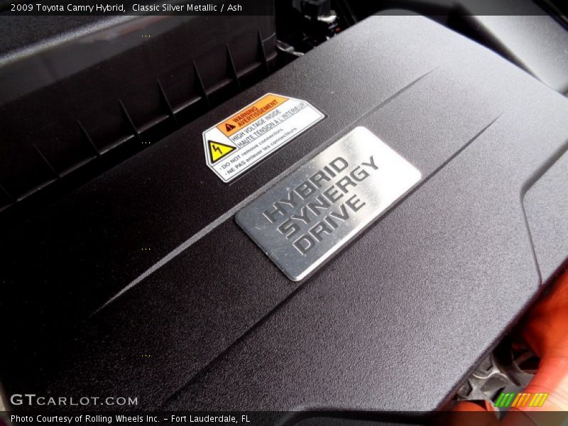 Classic Silver Metallic / Ash 2009 Toyota Camry Hybrid