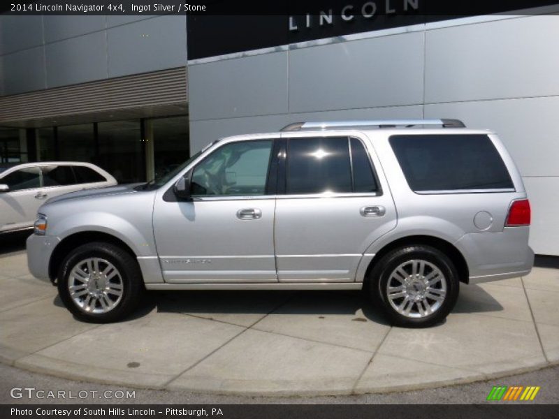 Ingot Silver / Stone 2014 Lincoln Navigator 4x4