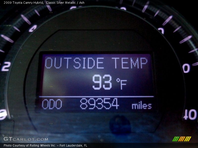 Classic Silver Metallic / Ash 2009 Toyota Camry Hybrid