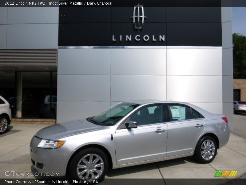 Ingot Silver Metallic / Dark Charcoal 2012 Lincoln MKZ FWD