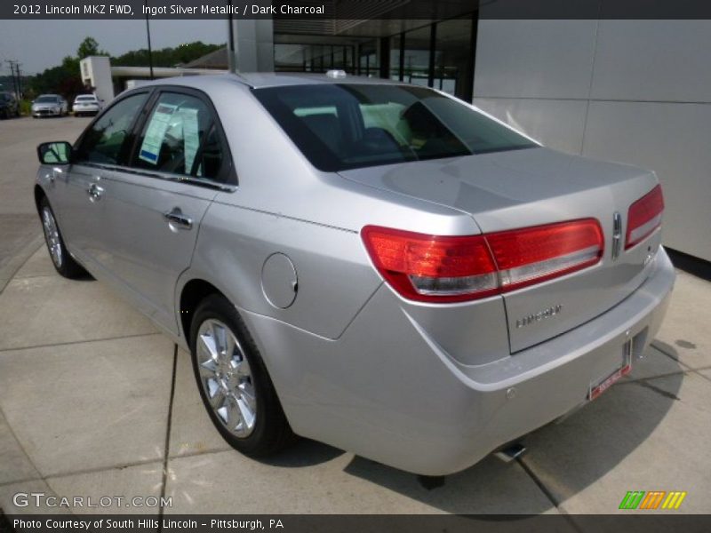 Ingot Silver Metallic / Dark Charcoal 2012 Lincoln MKZ FWD