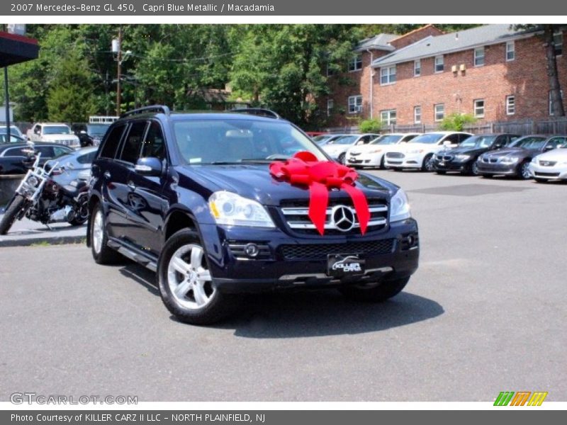 Capri Blue Metallic / Macadamia 2007 Mercedes-Benz GL 450