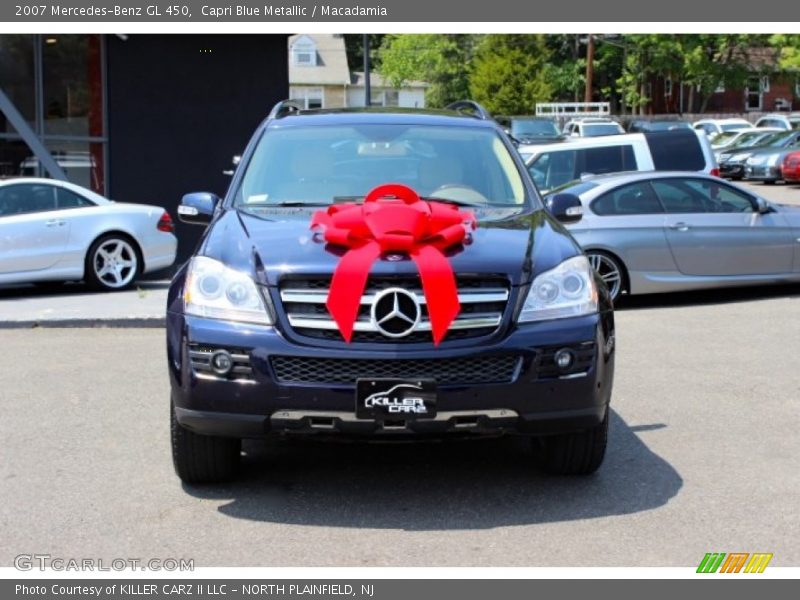 Capri Blue Metallic / Macadamia 2007 Mercedes-Benz GL 450