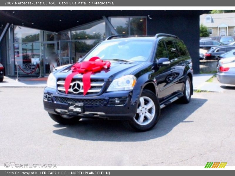 Capri Blue Metallic / Macadamia 2007 Mercedes-Benz GL 450