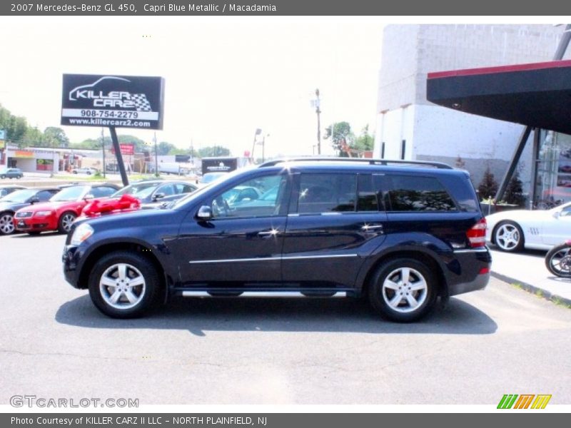 Capri Blue Metallic / Macadamia 2007 Mercedes-Benz GL 450