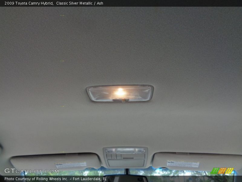 Classic Silver Metallic / Ash 2009 Toyota Camry Hybrid