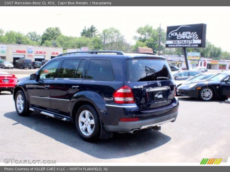 Capri Blue Metallic / Macadamia 2007 Mercedes-Benz GL 450