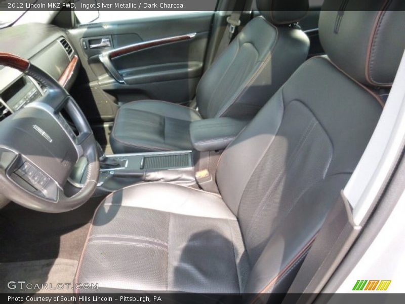 Ingot Silver Metallic / Dark Charcoal 2012 Lincoln MKZ FWD