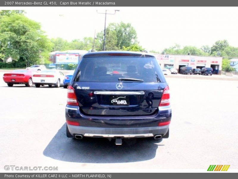 Capri Blue Metallic / Macadamia 2007 Mercedes-Benz GL 450