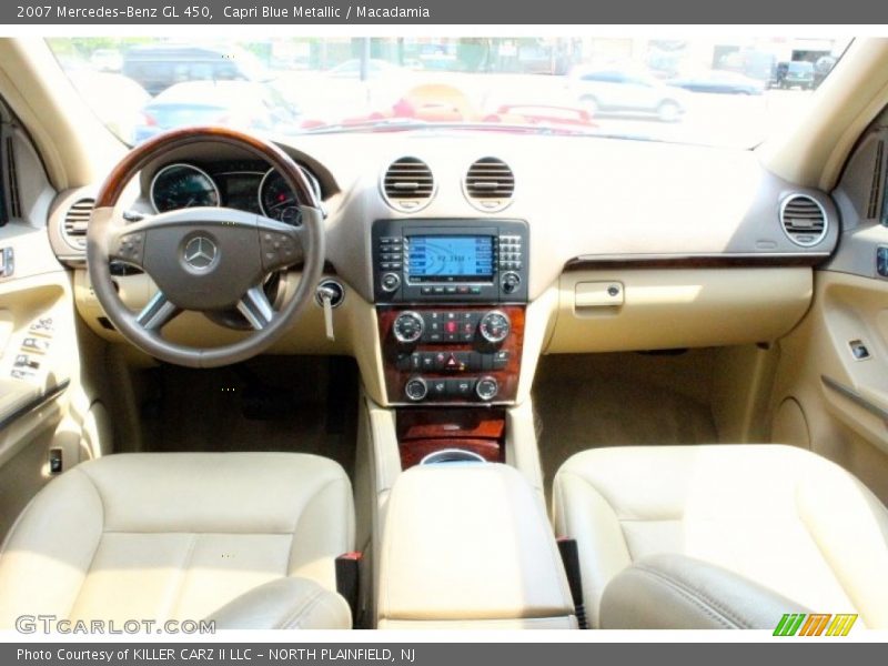 Capri Blue Metallic / Macadamia 2007 Mercedes-Benz GL 450