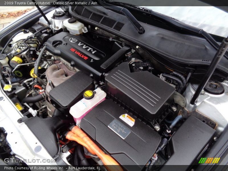 Classic Silver Metallic / Ash 2009 Toyota Camry Hybrid