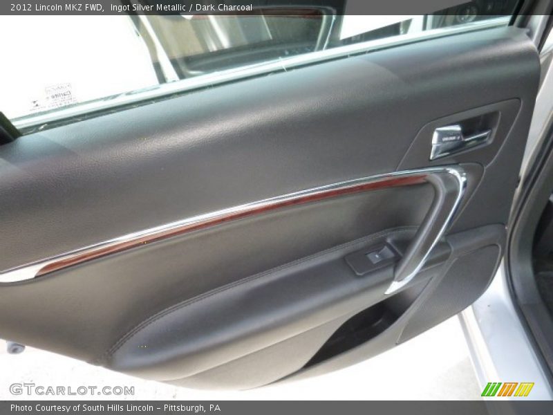 Ingot Silver Metallic / Dark Charcoal 2012 Lincoln MKZ FWD