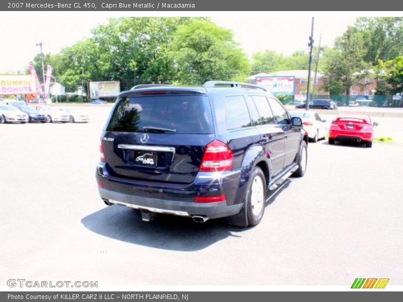 Capri Blue Metallic / Macadamia 2007 Mercedes-Benz GL 450
