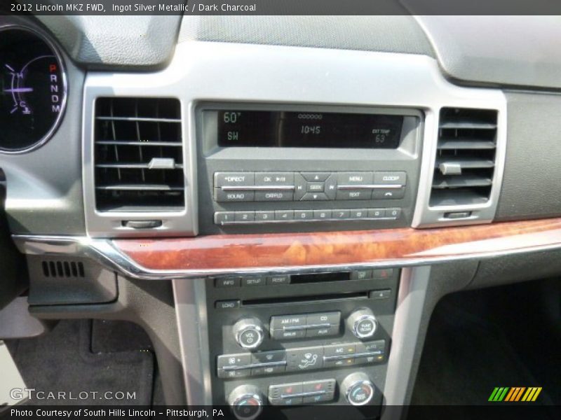 Ingot Silver Metallic / Dark Charcoal 2012 Lincoln MKZ FWD