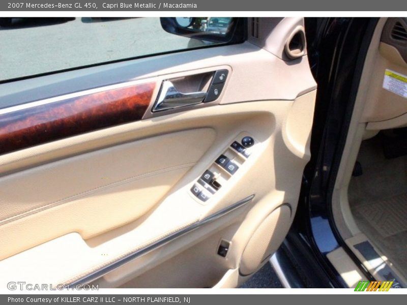 Capri Blue Metallic / Macadamia 2007 Mercedes-Benz GL 450