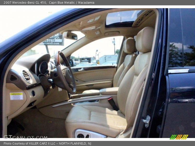 Capri Blue Metallic / Macadamia 2007 Mercedes-Benz GL 450