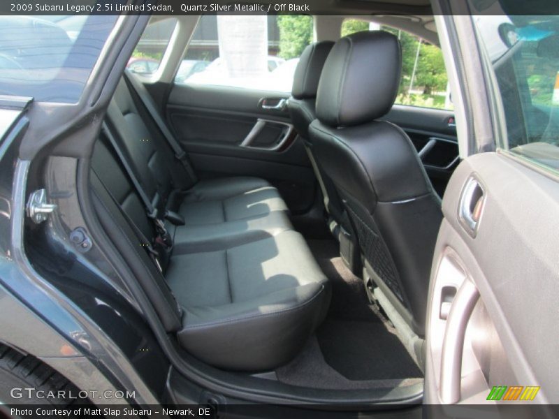 Quartz Silver Metallic / Off Black 2009 Subaru Legacy 2.5i Limited Sedan