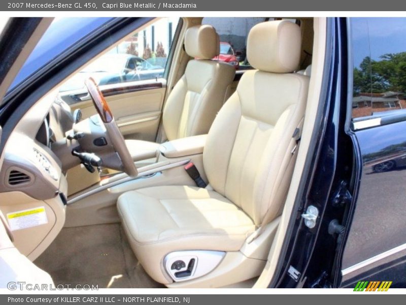 Capri Blue Metallic / Macadamia 2007 Mercedes-Benz GL 450