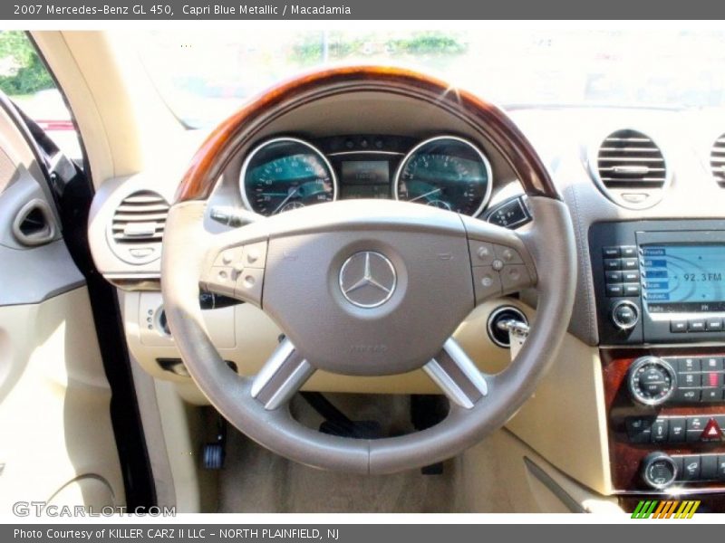 Capri Blue Metallic / Macadamia 2007 Mercedes-Benz GL 450