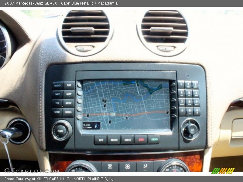 Capri Blue Metallic / Macadamia 2007 Mercedes-Benz GL 450