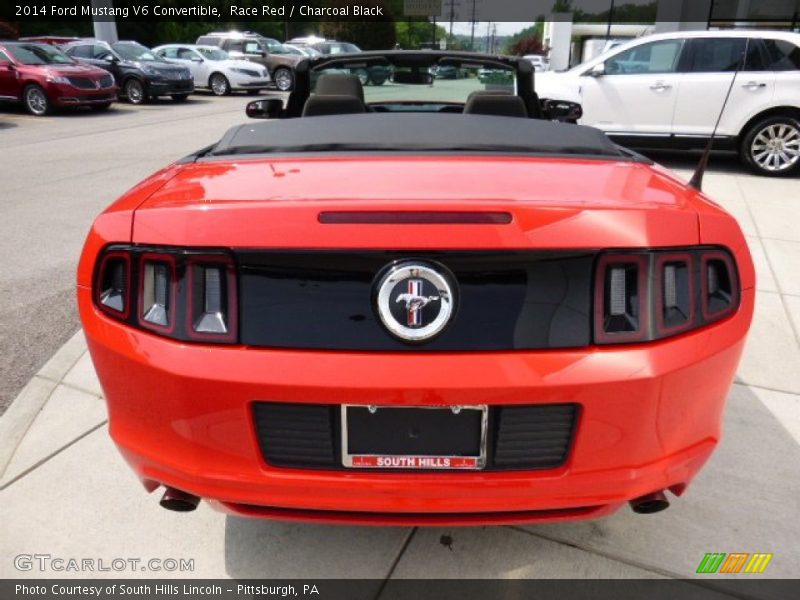 Race Red / Charcoal Black 2014 Ford Mustang V6 Convertible