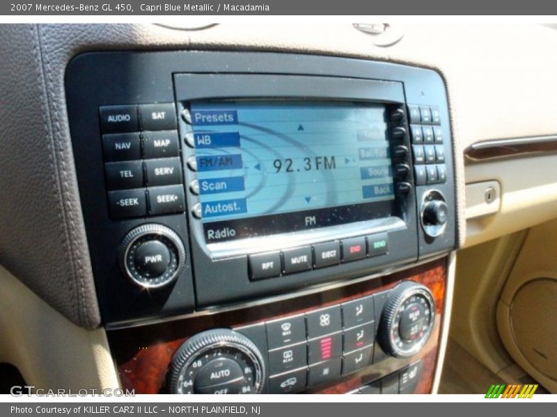 Capri Blue Metallic / Macadamia 2007 Mercedes-Benz GL 450