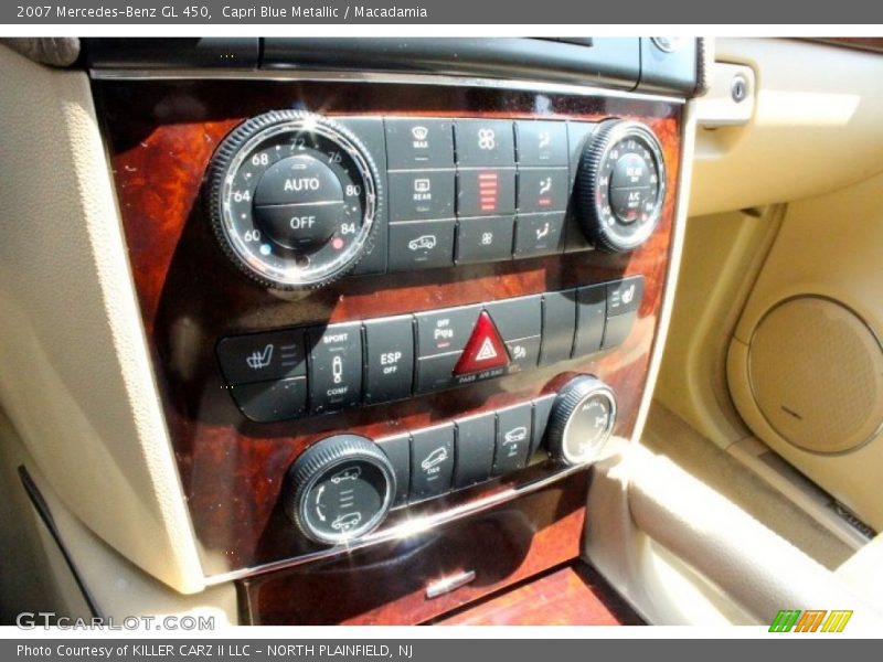 Capri Blue Metallic / Macadamia 2007 Mercedes-Benz GL 450