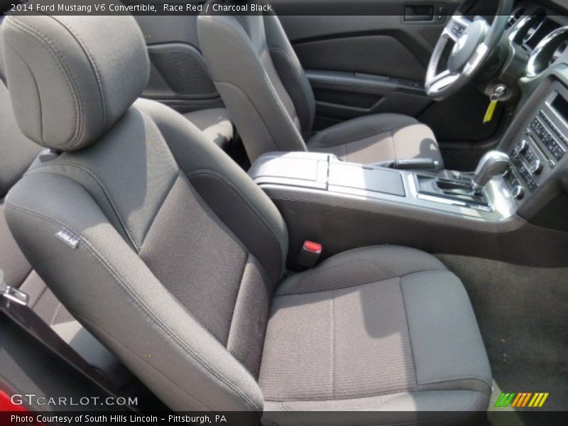 Race Red / Charcoal Black 2014 Ford Mustang V6 Convertible