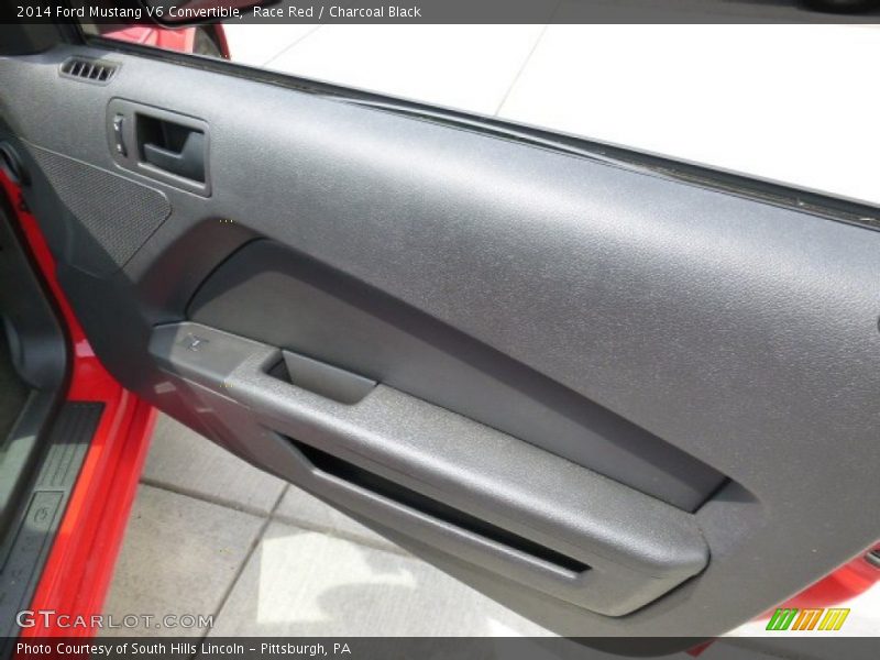 Race Red / Charcoal Black 2014 Ford Mustang V6 Convertible