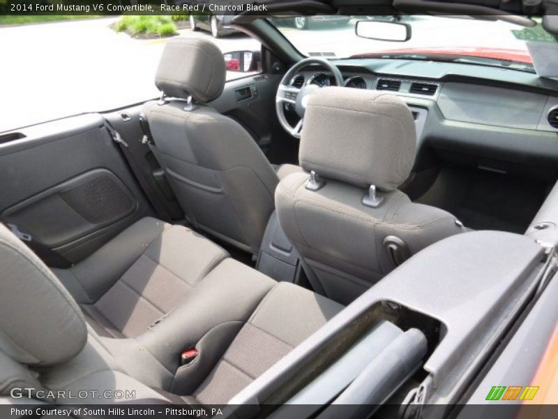 Race Red / Charcoal Black 2014 Ford Mustang V6 Convertible