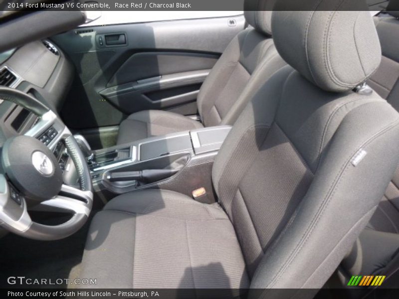 Race Red / Charcoal Black 2014 Ford Mustang V6 Convertible