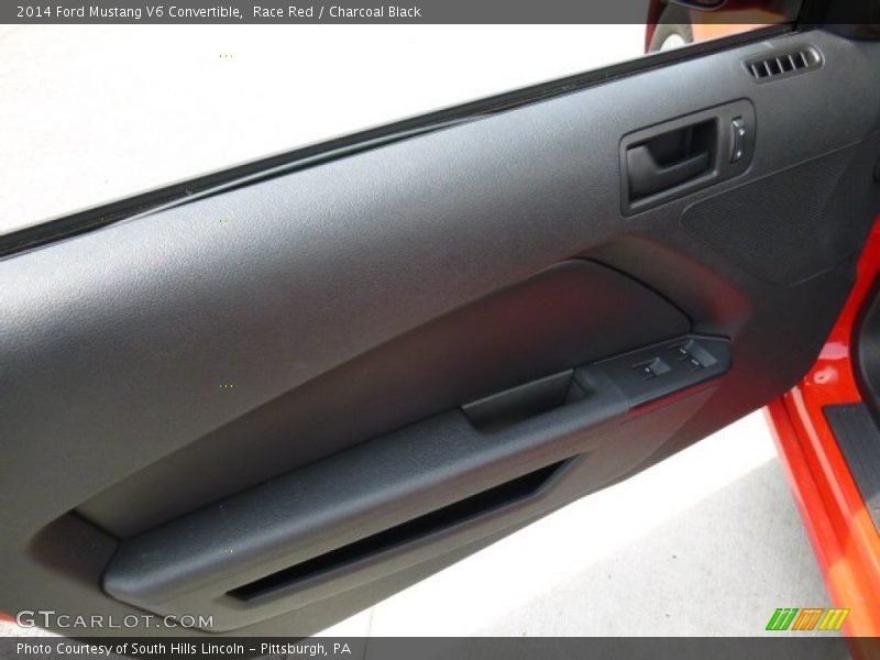 Race Red / Charcoal Black 2014 Ford Mustang V6 Convertible