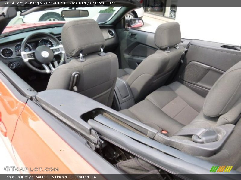 Race Red / Charcoal Black 2014 Ford Mustang V6 Convertible