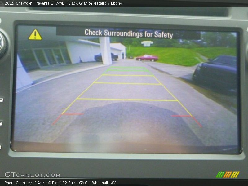 Black Granite Metallic / Ebony 2015 Chevrolet Traverse LT AWD