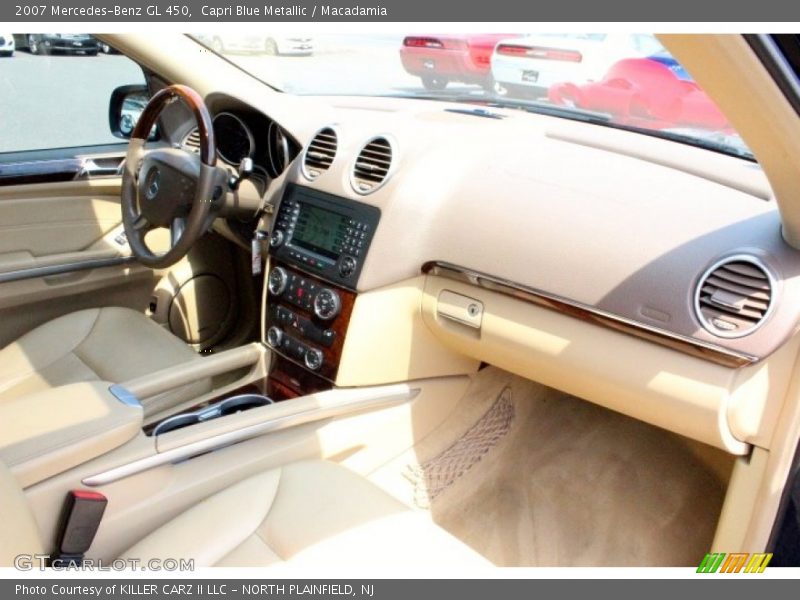 Capri Blue Metallic / Macadamia 2007 Mercedes-Benz GL 450