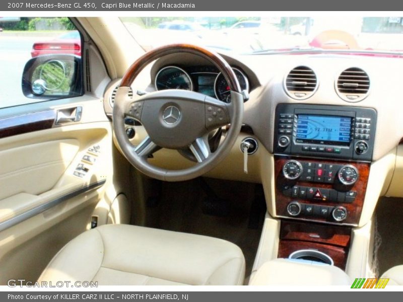 Capri Blue Metallic / Macadamia 2007 Mercedes-Benz GL 450