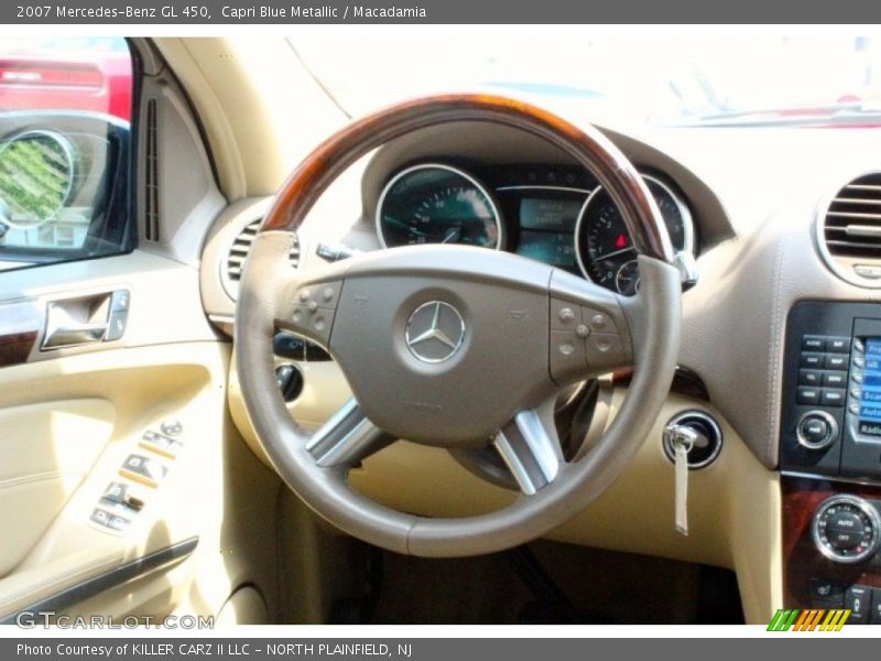 Capri Blue Metallic / Macadamia 2007 Mercedes-Benz GL 450
