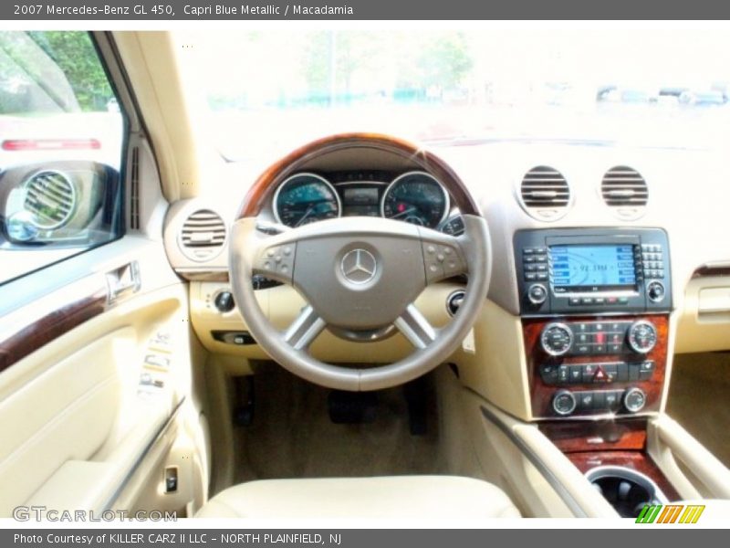 Capri Blue Metallic / Macadamia 2007 Mercedes-Benz GL 450