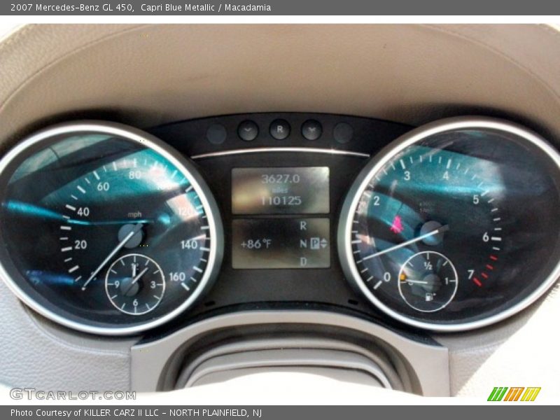 Capri Blue Metallic / Macadamia 2007 Mercedes-Benz GL 450