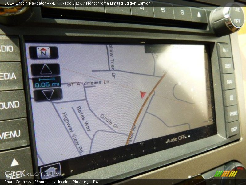 Navigation of 2014 Navigator 4x4