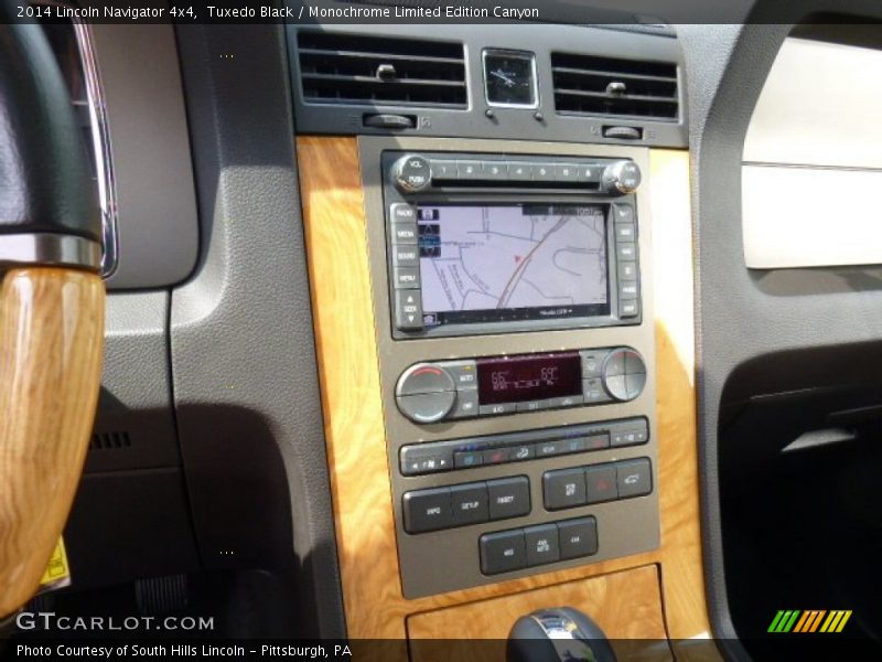 Controls of 2014 Navigator 4x4