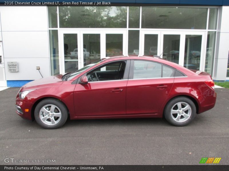  2016 Cruze Limited LT Siren Red Tintcoat