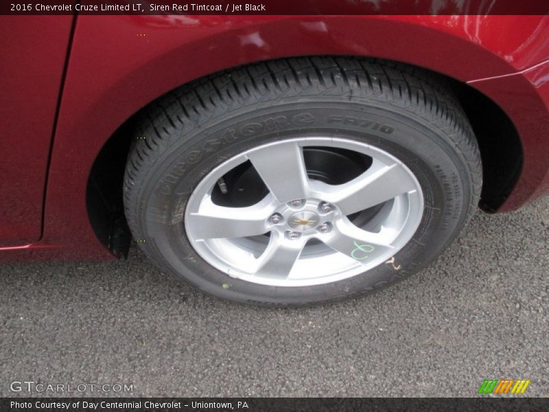 Siren Red Tintcoat / Jet Black 2016 Chevrolet Cruze Limited LT