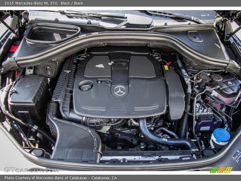 Black / Black 2015 Mercedes-Benz ML 350