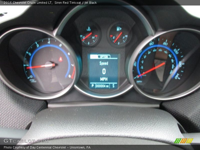  2016 Cruze Limited LT LT Gauges