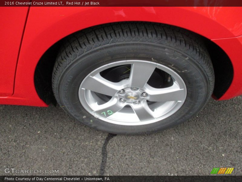 Red Hot / Jet Black 2016 Chevrolet Cruze Limited LT