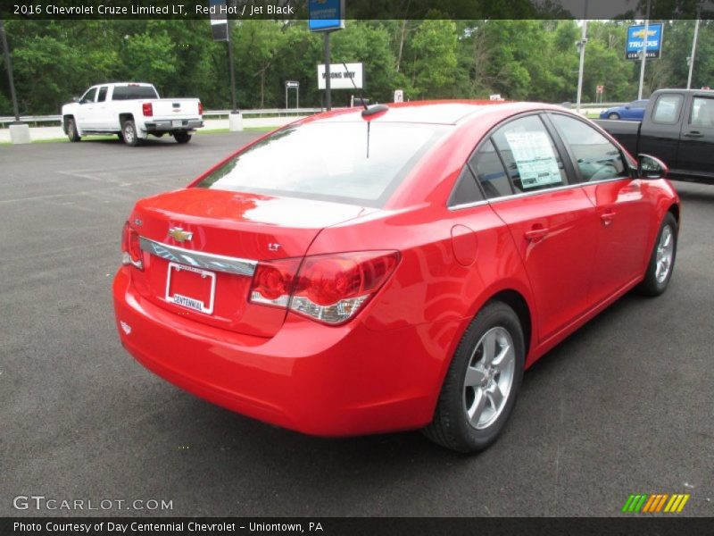 Red Hot / Jet Black 2016 Chevrolet Cruze Limited LT